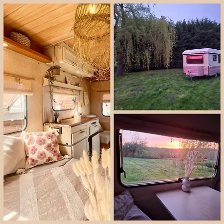 Caravane 'so Cute And Cosy' A La Ferme De La Cheveche - Pres De Namur - Ardennes *